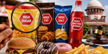 FSSAI proposes front-of-pack warning label in red for food products high in fat, salt & sugar