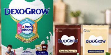 Dexogrow launches  new vanilla and chocolate flavours sachets, giving kids